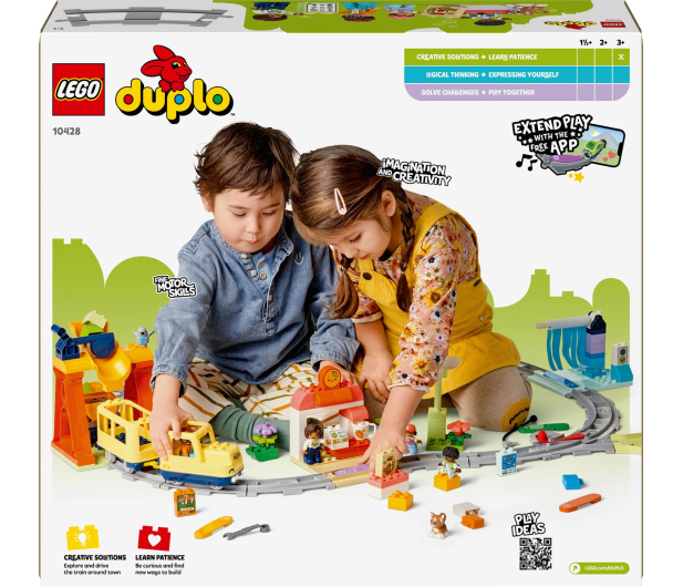 LEGO DUPLO 10428 Duży interaktywny pociąg osobowy - 1284207 - zdjęcie 8